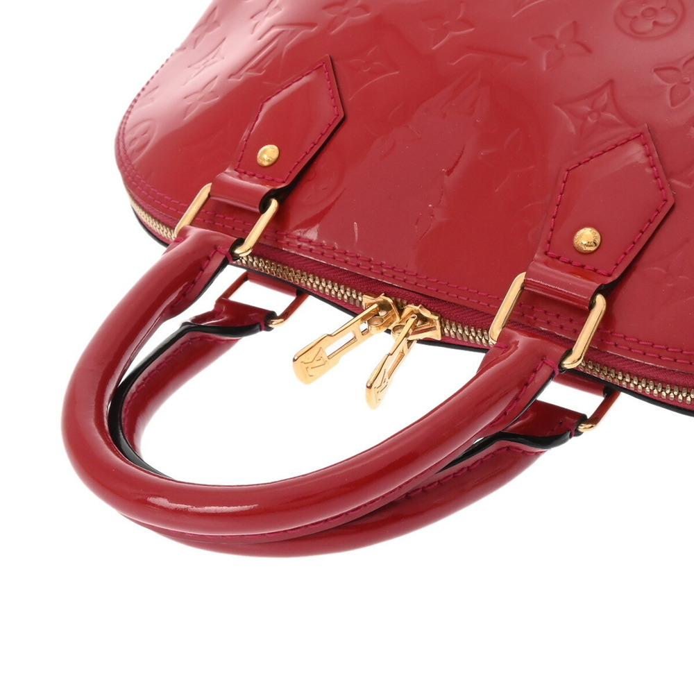 Louis Vuitton Handbag Alma Rose Indien Vernis Pink Monogram - Picture 3 of 11
